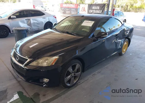 2010 Lexus Is 250C from USA, damaged, VIN JTHFF2C28A2501885